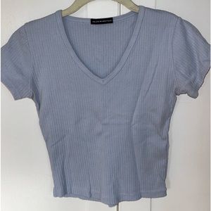 brandy melville, light blue, size small